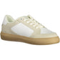 Eco-Conscious White Sneakers with Contrasting Details