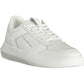 Sophisticated White Lace-Up Sneakers