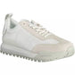 Eco-Conscious White Sneakers with Logo Details