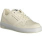 Eco-Conscious White Sneakers with Logo Detail