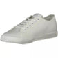 Sleek White Sneakers with Eco-Friendly Twist