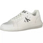 Sleek White Contrast Sneakers with Eco-Conscious Appeal