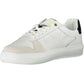 Sleek White Sports Sneakers with Contrasting Accents