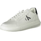Sleek White Sneakers with Eco-Friendly Flair