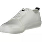 Eco-Conscious White Sneakers with Logo Accents