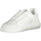 Sophisticated White Lace-Up Sneakers