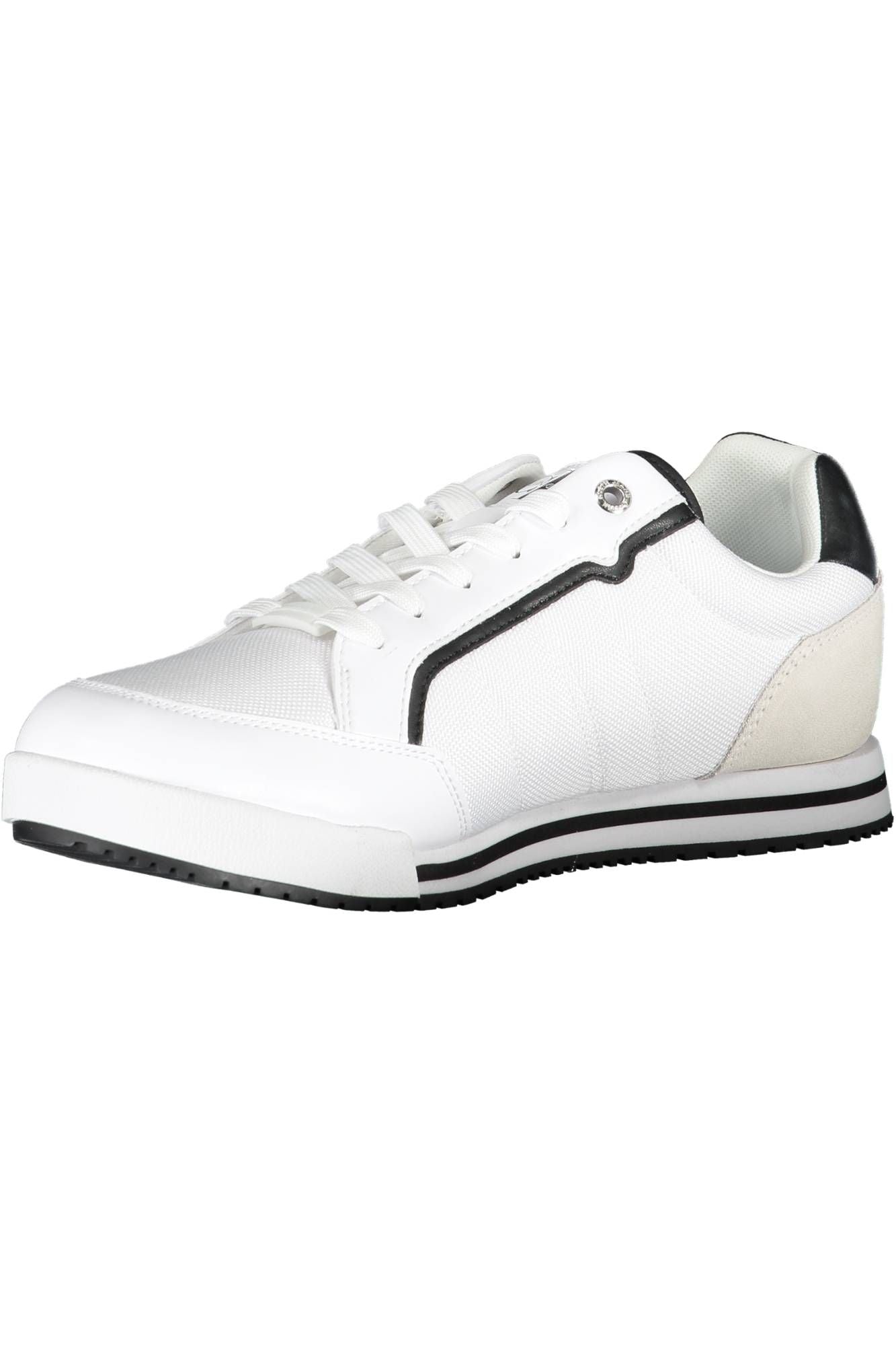 Elevate Your Game: Trendy White Lace-Up Sneakers