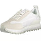 Eco-Conscious White Sneakers with Logo Details
