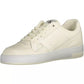 Sleek White Sporty Sneakers with Eco-Conscious Twist