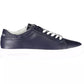 Chic Blue Sneakers with Contrasting Details