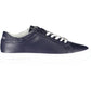 Sleek Blue Sneakers with Contrasting Details