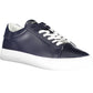 Sleek Blue Sneakers with Contrasting Details
