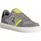 Sleek Gray Sneakers with Bold Details