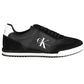 Sleek Recycled Sports Sneakers with Logo Detail