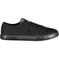 Sleek Black Sneakers With Eco-Conscious Design
