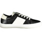 Eco-Conscious Black Sneakers with Iconic Detailing