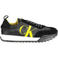 Sleek Sporty Lace-Up Sneakers with Eco-Friendly Touch