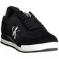 Sleek Recycled Sports Sneakers with Logo Detail