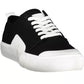 Sleek Black Sports Sneakers with Eco-Friendly Twist