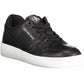 Eco-Conscious Black Sneakers with Logo Detail
