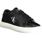 Sleek Black Sports Sneakers with Eco-Friendly Touch