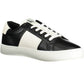 Eco-Conscious Black Sneakers with Iconic Detailing