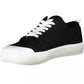 Sleek Black Sports Sneakers with Eco-Friendly Twist