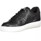 Eco-Conscious Black Sneakers with Logo Detail