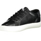 Sleek Black Sports Sneakers with Eco-Friendly Touch