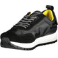 Sleek Sporty Lace-Up Sneakers with Eco-Friendly Touch