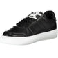 Sleek Black Sporty Laced Sneakers