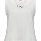 Sleek Organic Cotton Tank Top with Logo Print
