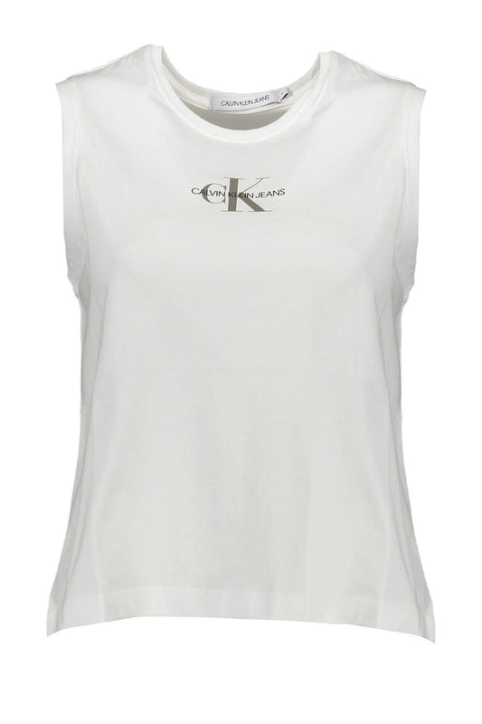 Sleek Organic Cotton Tank Top with Logo Print