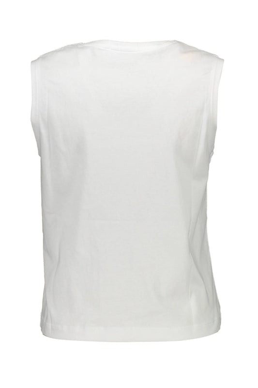 Sleek Organic Cotton Tank Top with Logo Print