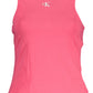 Elegant Crew Neck Tank with Contrast Details