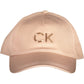 Chic Pink Visor Cap with Logo Detail