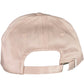 Chic Pink Visor Hat with Signature Logo