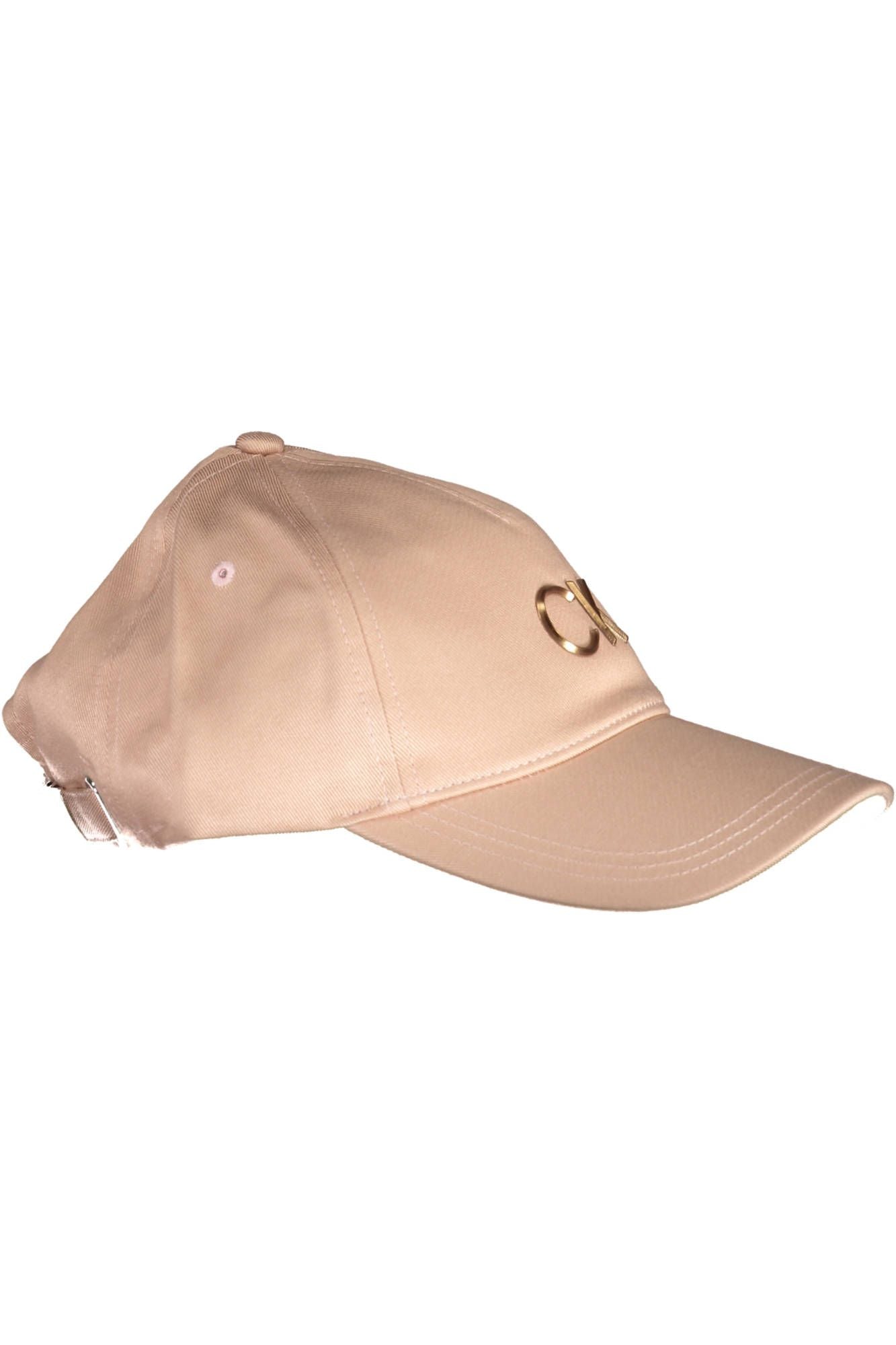 Chic Pink Visor Cap with Logo Detail