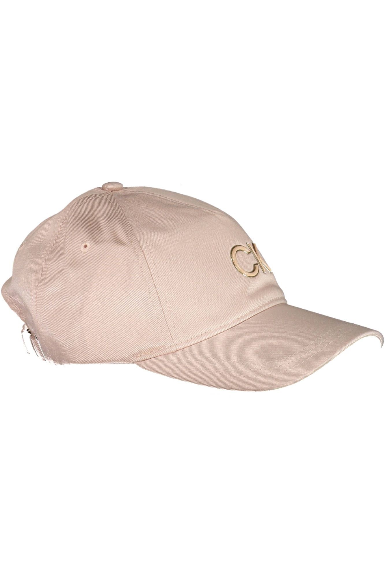 Chic Pink Visor Hat with Signature Logo