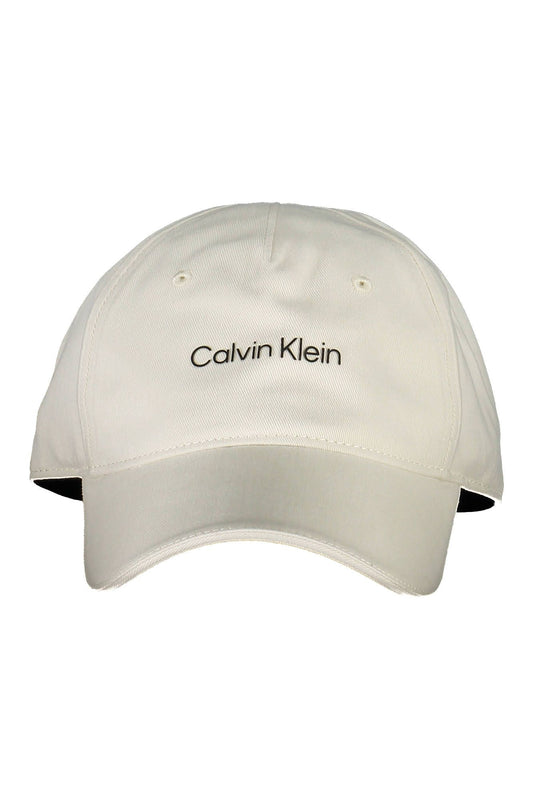 Chic Beige Cotton Cap with Adjustable Visor