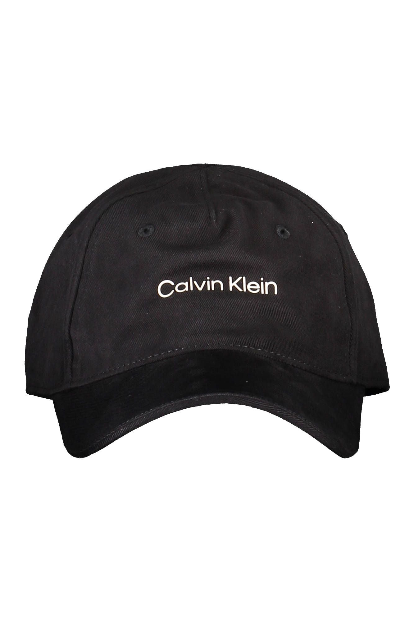 Sleek Black Adjustable Cotton Cap