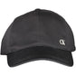 Elegant Organic Cotton Visor Cap - Classic Black