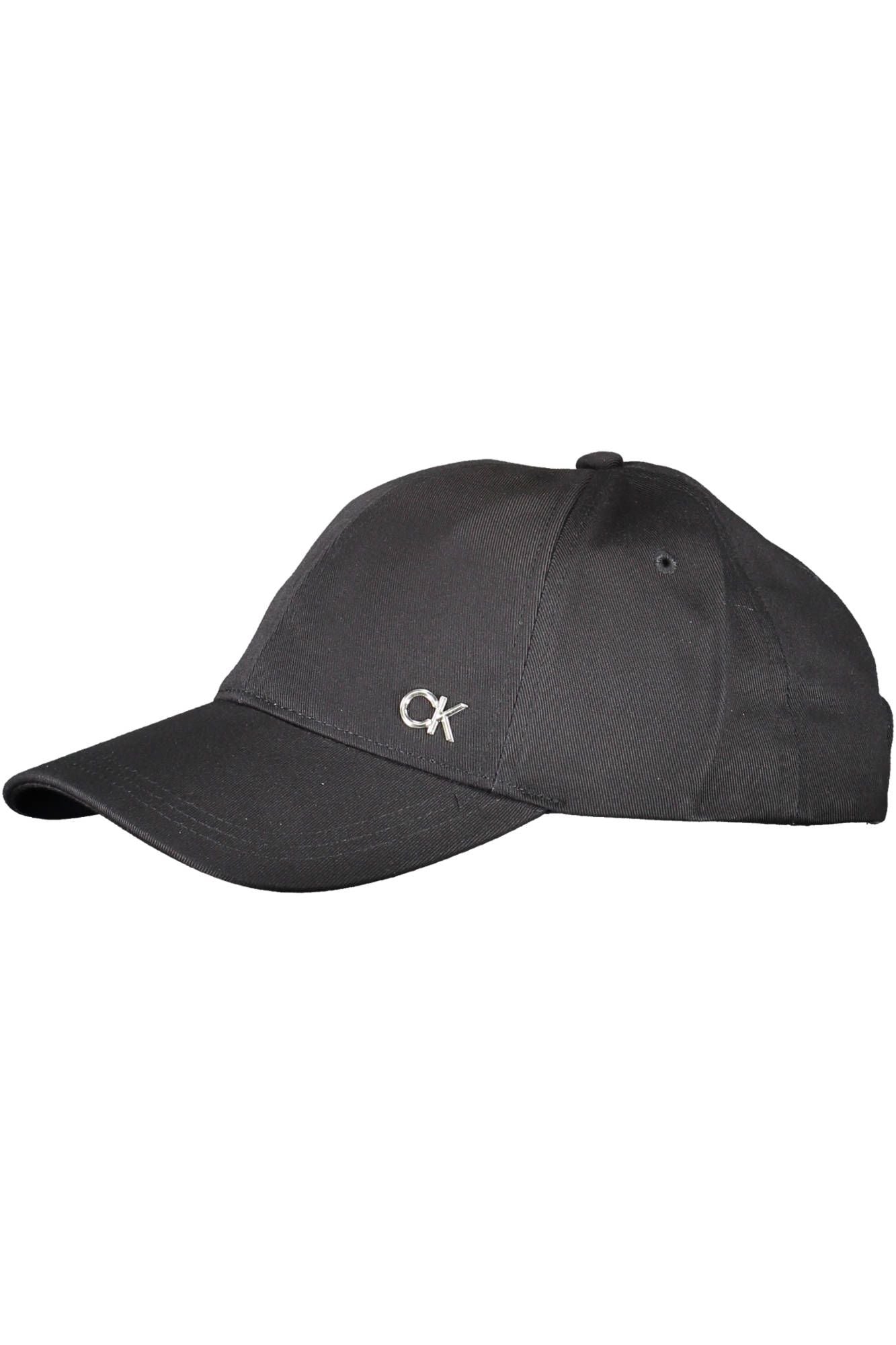 Elegant Organic Cotton Visor Cap - Classic Black