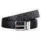 Reversible Black Logo Buckle Belt