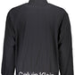 Sleek Tech Fabric Sweater with Contrasting Accents