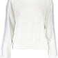 Elegant White Cotton Sweatshirt