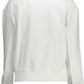 Elegant White Cotton Sweatshirt