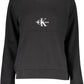 Chic Embroidered Black Sweatshirt