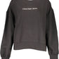 Elegant Black Cotton Sweatshirt for Women