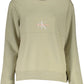 Elegant Embroidered Green Sweatshirt